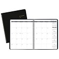 2018 AT-A-GLANCE® Monthly Planner, 6-7/8 x 8-3/4, Black (70-120-05-18)