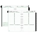 2018 Day-Timer One Page Per Day Refill, Loose-Leaf, Desk Size, 5-1/2 x 8-1/2 (12010-1801)