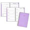 2018 AT-A-GLANCE® Color Bar Weekly/Monthly Planner, 4-7/8 x 8, Lilac (1078-200-59-18)