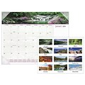 2018 AT-A-GLANCE® Landscape Panoramic Monthly Desk Pad, 12 Months, January Start, 22 x 17 (89802-18)