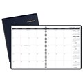 2018 AT-A-GLANCE® Monthly Planner, 15 Months, 8-7/8 x 11, Navy (70-260-20-18)