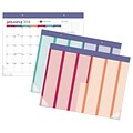 2018 AT-A-GLANCE® Harmony Monthly Desk Pad with Reusable Stickers, 12 Months, January Start, 22-1/16 x 17-1/8 (D6099-704-18)