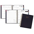 2018 AT-A-GLANCE® Harmony Weekly/Monthly Planner, 13 Months, 8-7/8 x 7 3/8, Navy (6099-805-20-18)