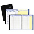 2018 AT-A-GLANCE® QuickNotes® Weekly/Monthly Appointment Book/Planner, 8-1/4 x 10-7/8, Black (76-950-05-18)