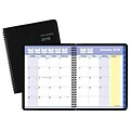 2018 AT-A-GLANCE® QuickNotes® Monthly Planner, 6-7/8 x 8-3/4, Black (76-08-05-18)