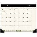2018 AT-A-GLANCE® Monthly Desk Pad Calendar, Recycled, January 2018 - December 2018, 22 x 17 (SK32G-00-18)