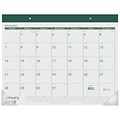 2018 AT-A-GLANCE® Monthly Desk Pad Calendar, January 2018 - December 2018, 22 x 17, Fashion Color, Green (SK25-03-18)
