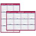 2018 AT-A-GLANCE® Yearly Wall Calendar, Reversible Vertical / Horizontal, 24 x 36 (PM212-28-18)