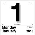 2018 AT-A-GLANCE® “Today Is” Daily Wall Calendar Refill, 12 Months, January Start, 6” x 6” (K1-50-18)