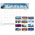 2018 AT-A-GLANCE® Nature Monthly Desk Pad, 12 Months, January Start, 22 x 17 (DMD170-32-18)