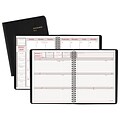 2018 AT-A-GLANCE® Weekly/Monthly Appointment Book/Planner, 6-7/8 x 8-3/4 , Black (70-650-05-18)