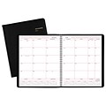 2018 AT-A-GLANCE® Monthly Planner, 8 x 10, Black (70-130-05-18)