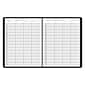 AT-A-GLANCE Four-Person Group 8.5" x 10.875" Daily Appointment Book, Black (803100518)
