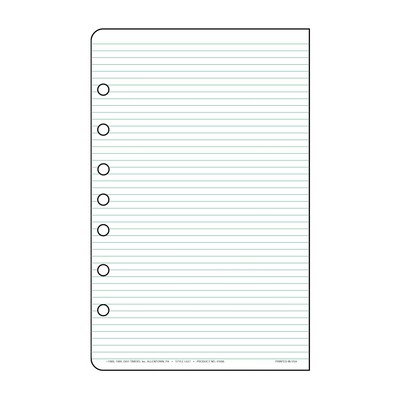 Day-Timer® Multi-Purpose Lined Page Refills, Desk-Size, 8-1/2Hx5-1/2W (87228)