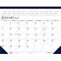 2018 House of Doolittle 18.5 x 13 Desk Pad Calendar Economy (1506)