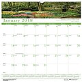 2018 House of Doolittle 12 x 12 Wall Calendar, Earthscapes Garden (301)
