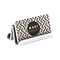 Fusion Business Card Holder, White and Gray (37523)
