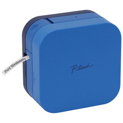 Brother - P-touch CUBE, Smartphone Dedicated Label Maker with Bluetooth Wireless Technology - Blue