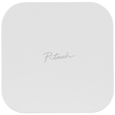 P-Touch® CUBE Smartphone Dedicated Label Maker with Bluetooth Wireless Technology, White