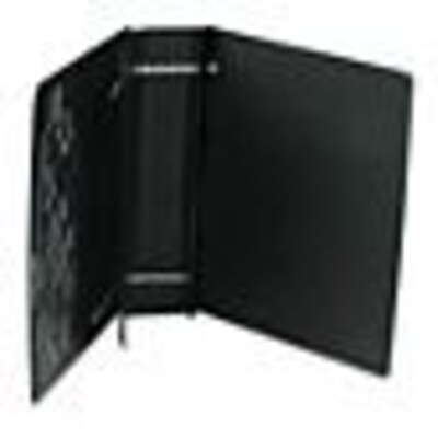 Charles Leonard® VariCap 6 Expandable Post Non View Binder, Black (61601)