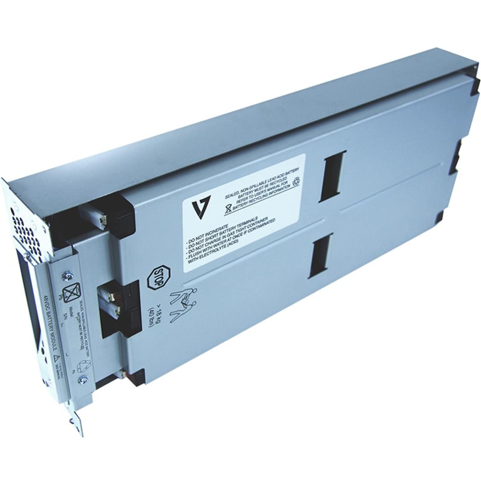 V7 UPS Replacement Battery, Gray  (RBC43-V7)