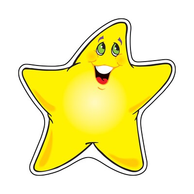 Trend Enterprises® 5 1/2 Classic Accents, Shining Stars, 36/Pack