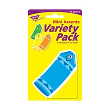 Trend® Mini Accents® Variety Packs, Crayons