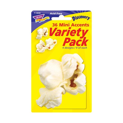 Trend® Mini Accents® Variety Packs, Popcorn