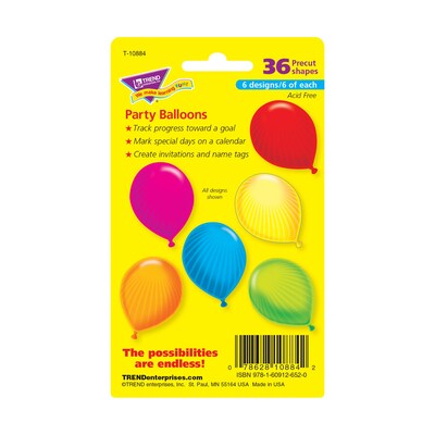 Trend® Party Balloons Mini Accents, 36/Pkg