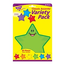Trend® Classic Accents® Variety Packs, Star Smiles