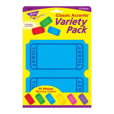 Trend® Bulletin Board Sets, Winning Tickets Accents, Standard Size, Variety Pack