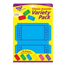 Trend® Bulletin Board Sets, Winning Tickets Accents, Standard Size, Variety Pack