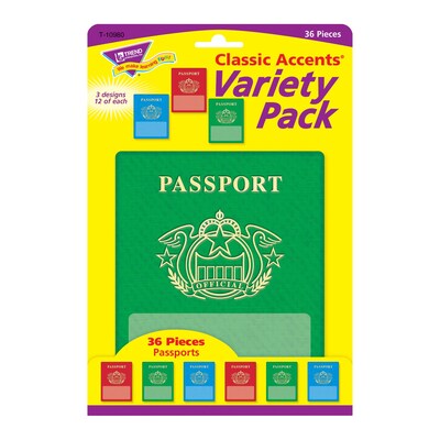 Passports Classic Accents® Variety Pack