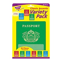 Passports Classic Accents® Variety Pack