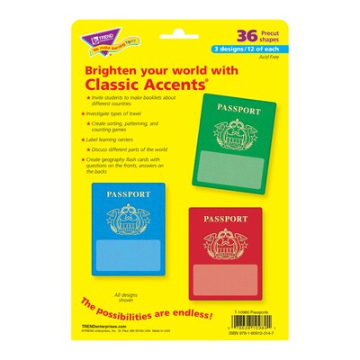 Passports Classic Accents® Variety Pack