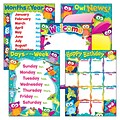 Trend Enterprises® Classroom Basics Owl Stars! Learning Chart Combo Pack, 5/Set
