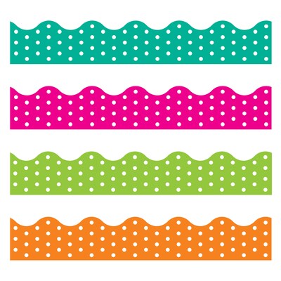 Trend Enterprises 156 Polka Dots Terrific Trimmers Variety Pack, 48 Pack (T-92932)