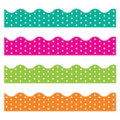 Trend Enterprises 156 Polka Dots Terrific Trimmers Variety Pack, 48 Pack (T-92932)