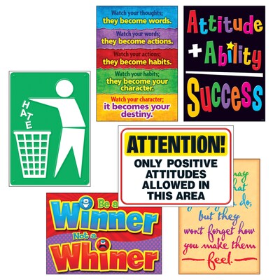 Trend ARGUS Poster Combo Packs, Attitude Matters