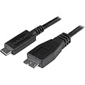 StarTech.com 0.5m USB C to Micro USB Cable, M/M, USB 3.1 (10Gbps), USB 3.1 Type C to Micro USB Type B Cable