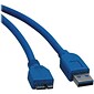 Tripp Lite 10ft USB 3.0 SuperSpeed Device Cable USB-A Male to USB Micro-B Male