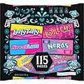 Nestle® Assorted Candy; Individually Wrapped, 32oz Pack (SweeTarts, BottleCaps, Nerds and Laffy Taffy), 12 Bags/Carton (85741CT)