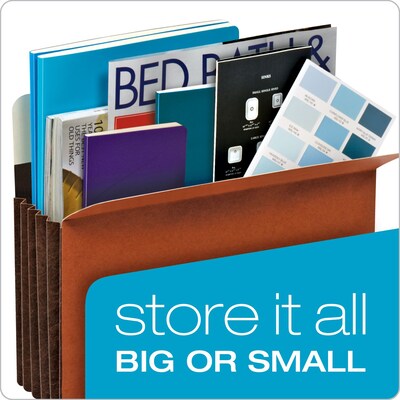Pendaflex Recycled Heavy Duty File Folder, Straight Cut, Letter Size, Brown, 5/Box (15444HD)