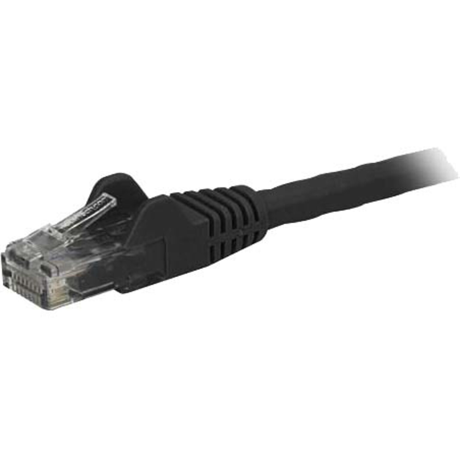 StarTech 4ft Black Cat6 Patch Cable with Snagless RJ45 Connectors, Cat6 Ethernet Cable, 4 ft Cat6 UTP Cable