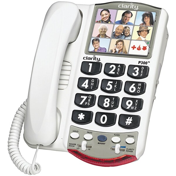 CLARITY CLAP300 Amplified Corded Photo Phone