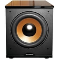 BIC America™ Acoustech H-100II 12 500 W Frontfiring Powered Subwoofer with Black Lacquer Top