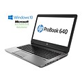 HP ProBook 640 G1, 14 Refurbished Laptop, Intel i5 2.6GHz Processor, 16GB Memory, 240GB SSD, Win 10 Pro