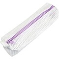 JAM Paper® Pencil Case Pouches, Mesh Pencil Bag with Zipper, Purple, Sold Individually (166532815)