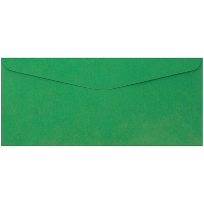 JAM Paper #9 Business Envelope, 3 7/8 x 8 7/8, Green, 50/Pack (1532896I)