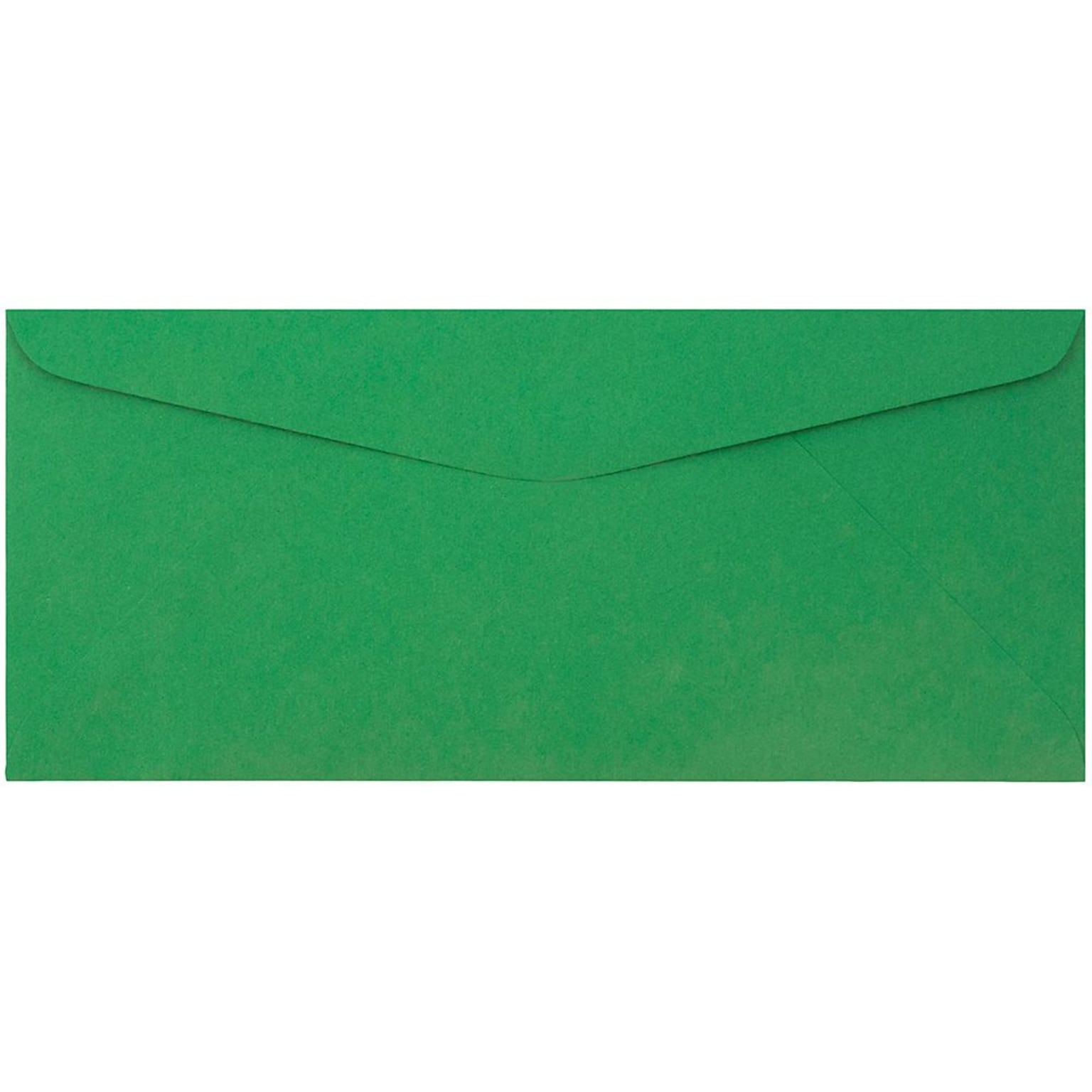 JAM Paper #9 Business Envelope, 3 7/8 x 8 7/8, Green, 50/Pack (1532896I)